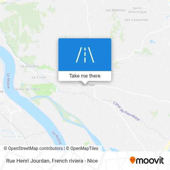 Rue Henri Jourdan map