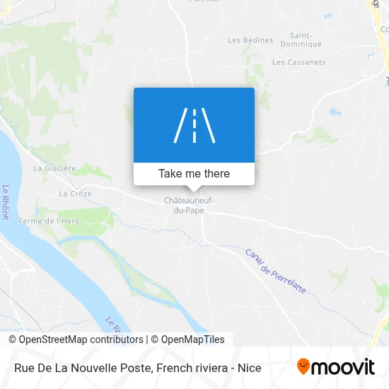 Rue De La Nouvelle Poste map