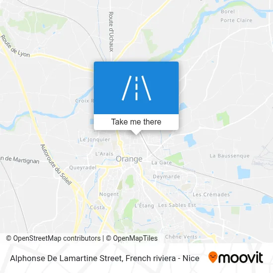 Rue Alphonse De Lamartine map