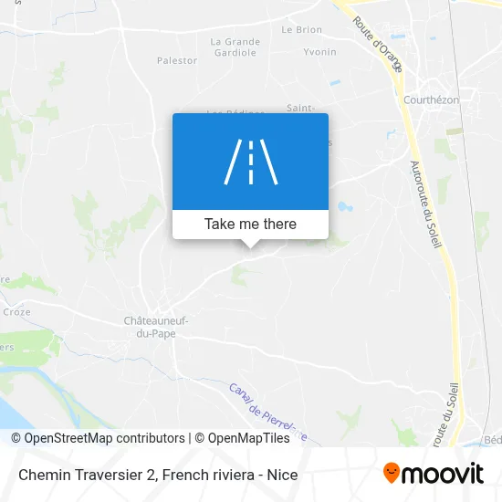 Chemin Traversier 2 map