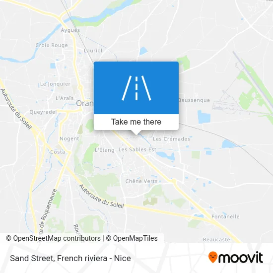 Rue Des Sables map