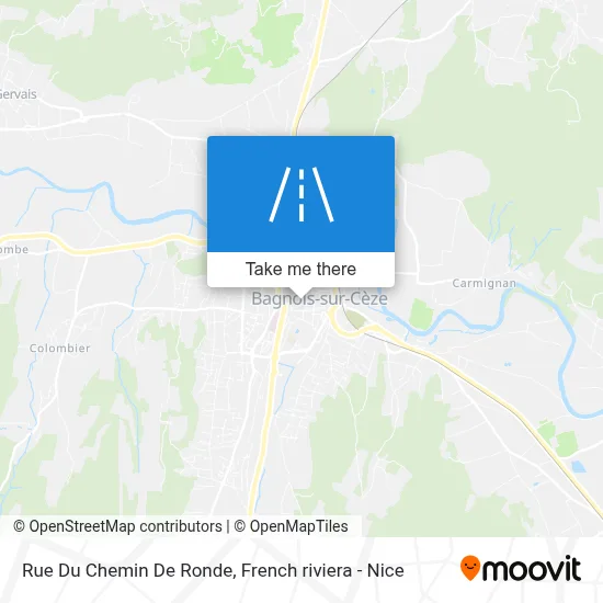 Rue Du Chemin De Ronde map
