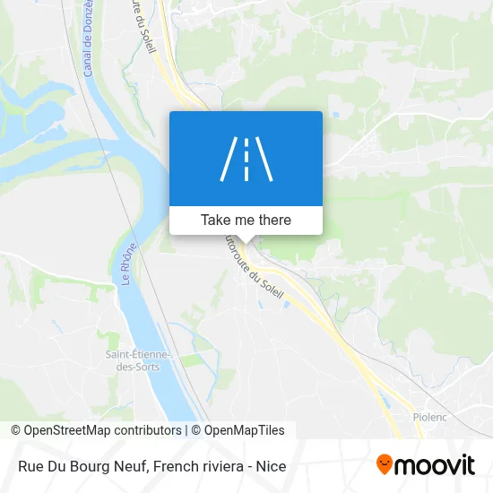 Rue Du Bourg Neuf map