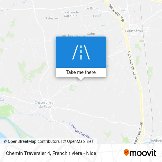 Chemin Traversier 4 map
