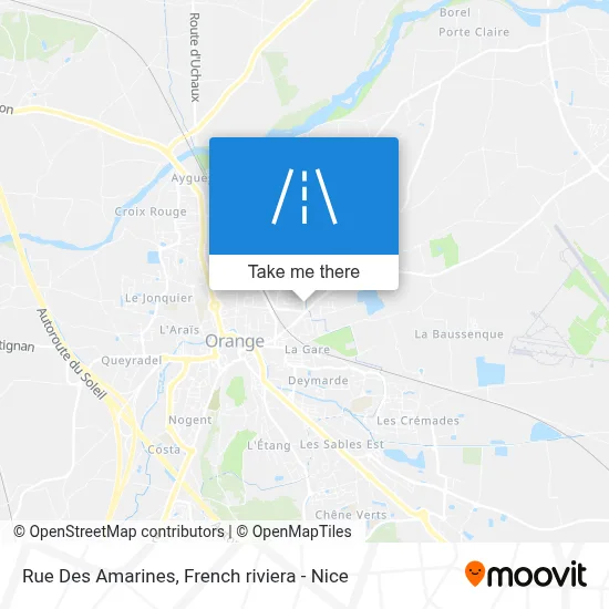 Rue Des Amarines map