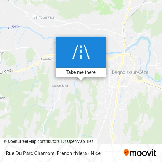 Rue Du Parc Chamont map