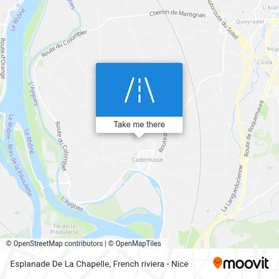 Esplanade De La Chapelle map