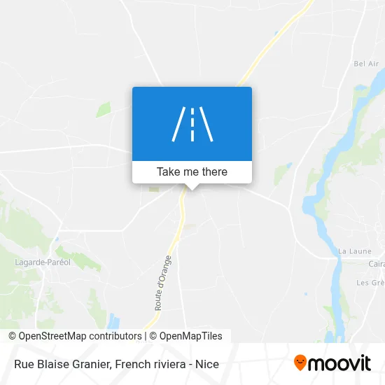 Rue Blaise Granier map