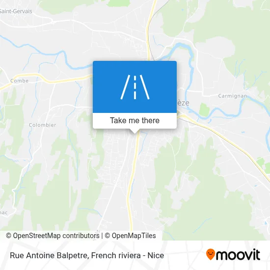 Rue Antoine Balpetre map