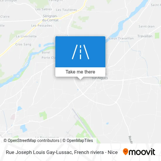 Rue Joseph Louis Gay-Lussac map