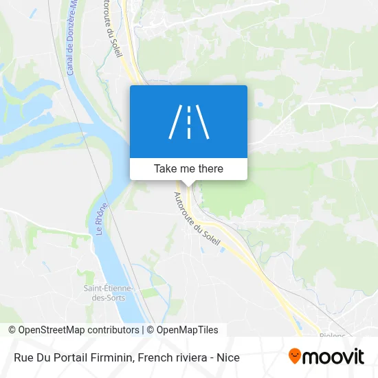 Rue Du Portail Firminin map