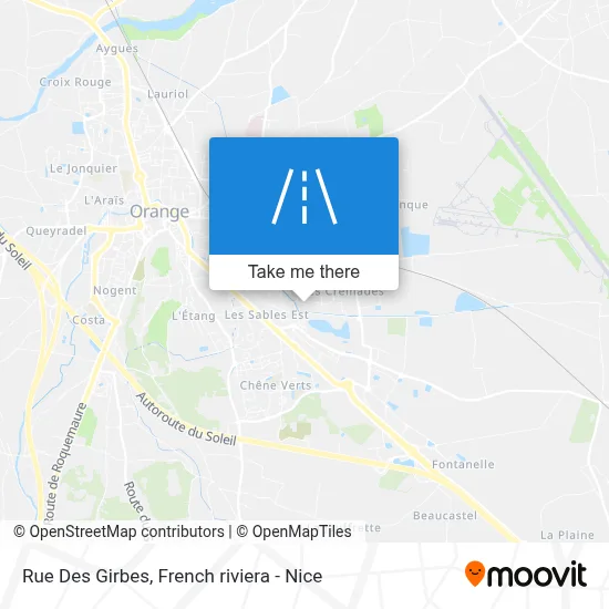 Rue Des Girbes map