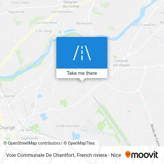 Voie Communale De Chantfort map