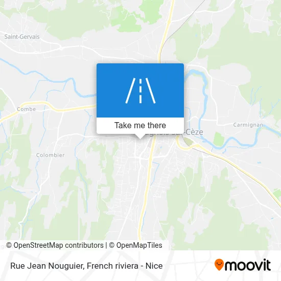 Rue Jean Nouguier map