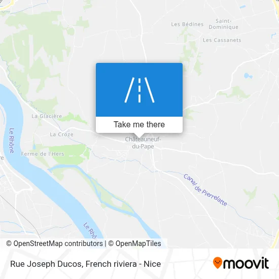 Mapa Rue Joseph Ducos