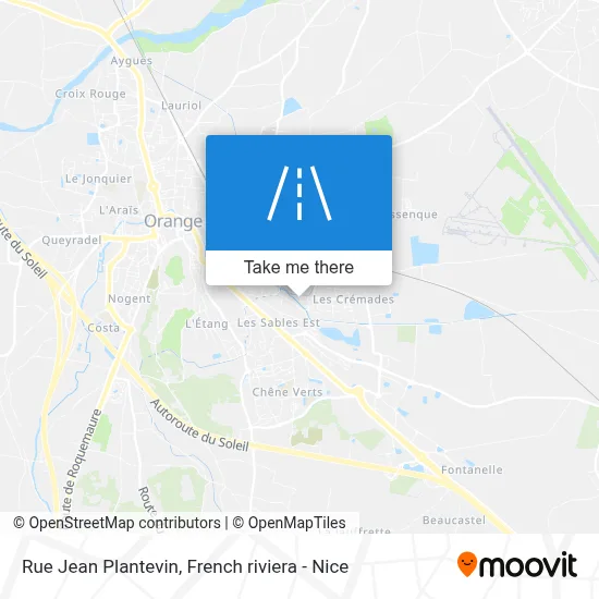 Mapa Rue Jean Plantevin