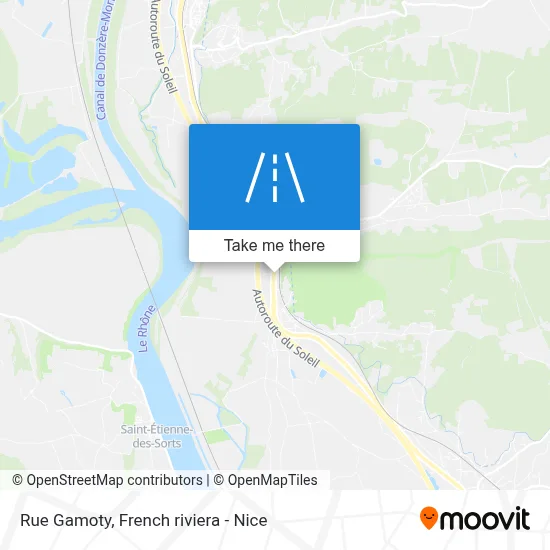 Rue Gamoty map