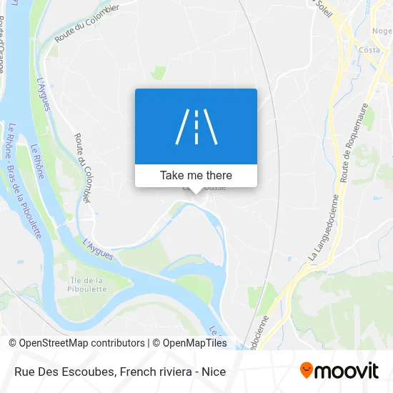 Rue Des Escoubes map