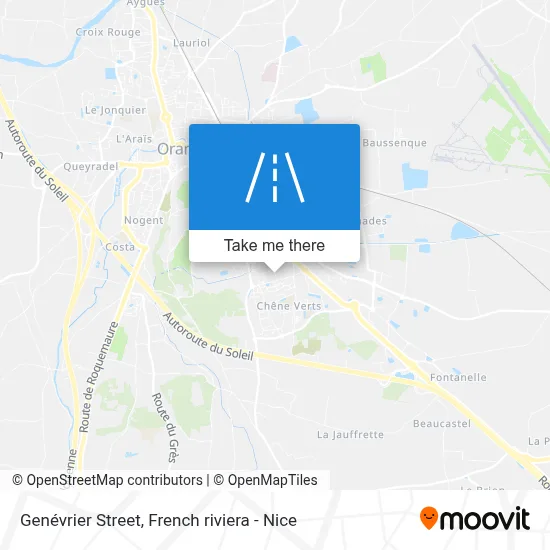Rue Du Genévrier map