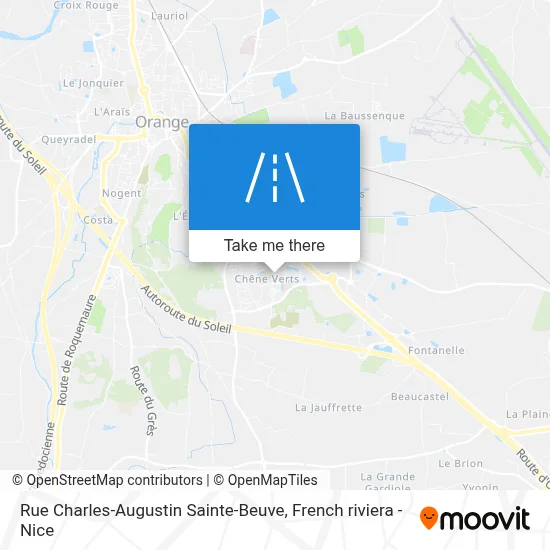 Rue Charles-Augustin Sainte-Beuve map