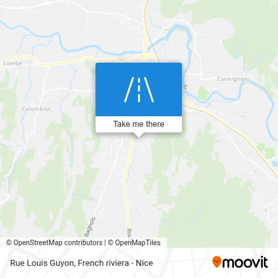 Rue Louis Guyon map
