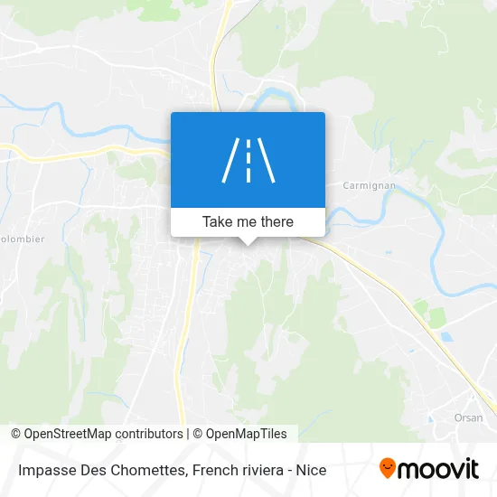 Impasse Des Chomettes map