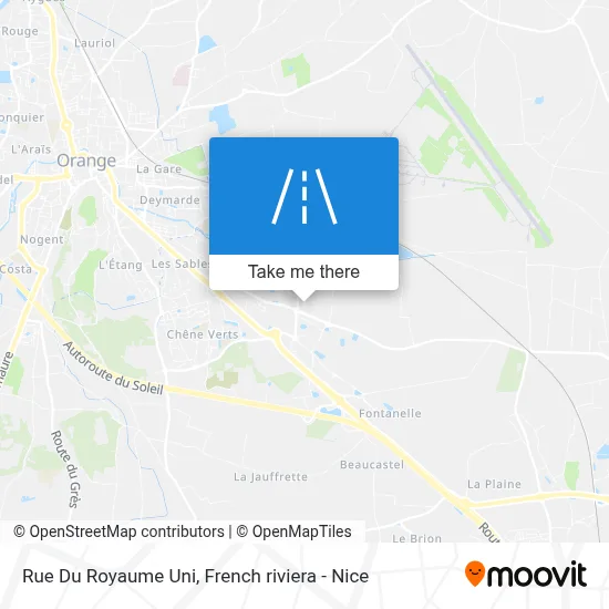 Rue Du Royaume Uni map