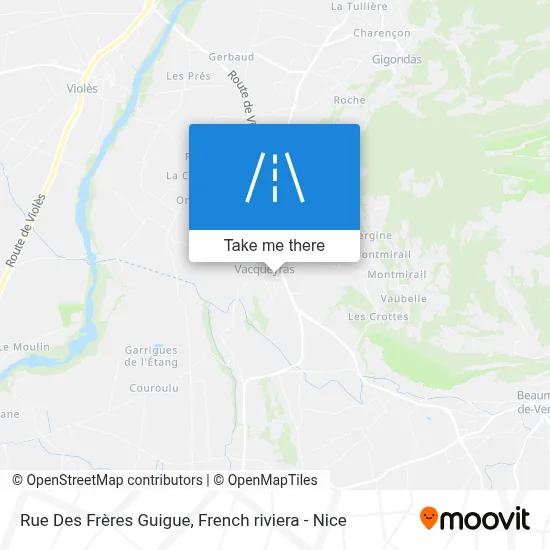 Rue Des Frères Guigue map