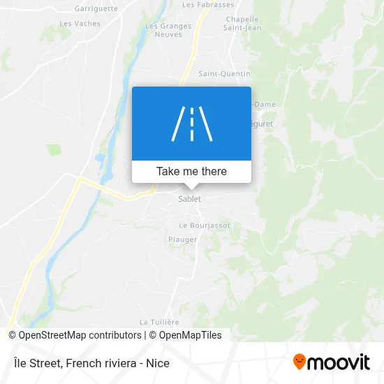 Rue De L'Île map
