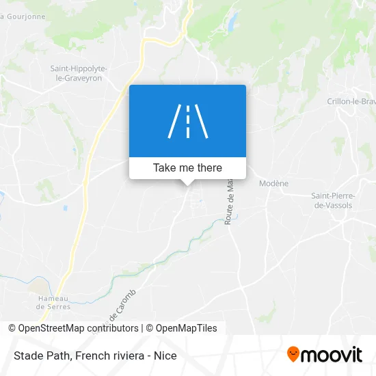 Chemin Du Stade map
