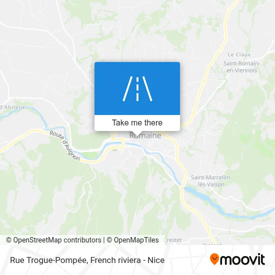 Rue Trogue-Pompée map