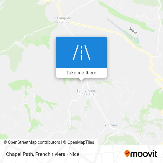 Chemin De La Chapelle map