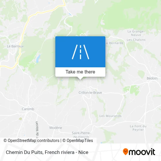 Chemin Du Puits map
