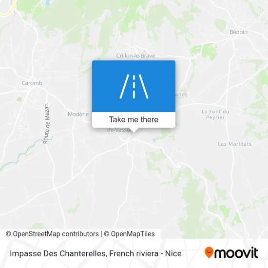 Impasse Des Chanterelles map