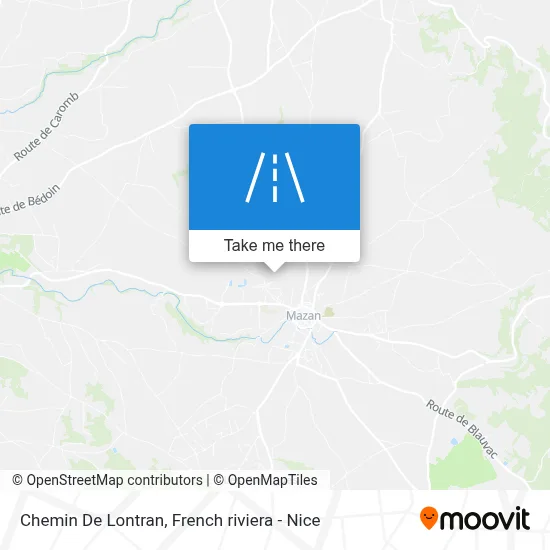 Chemin De Lontran map
