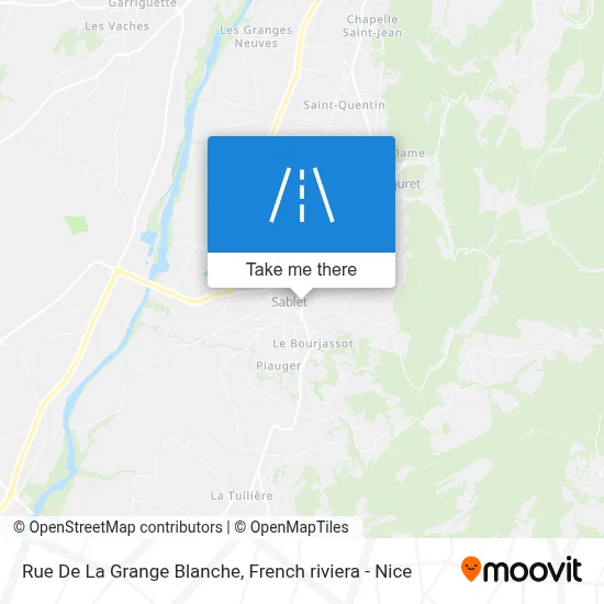 Rue De La Grange Blanche map