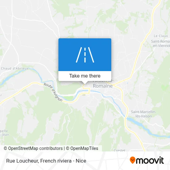 Mapa Rue Loucheur