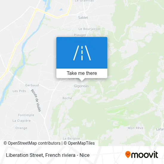 Rue De La Libération map