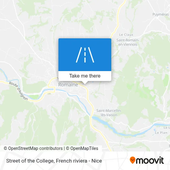 Rue Du Collège map