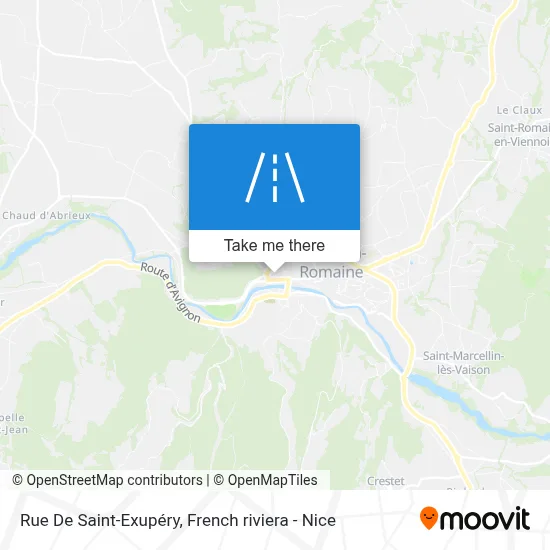 Rue De Saint-Exupéry map