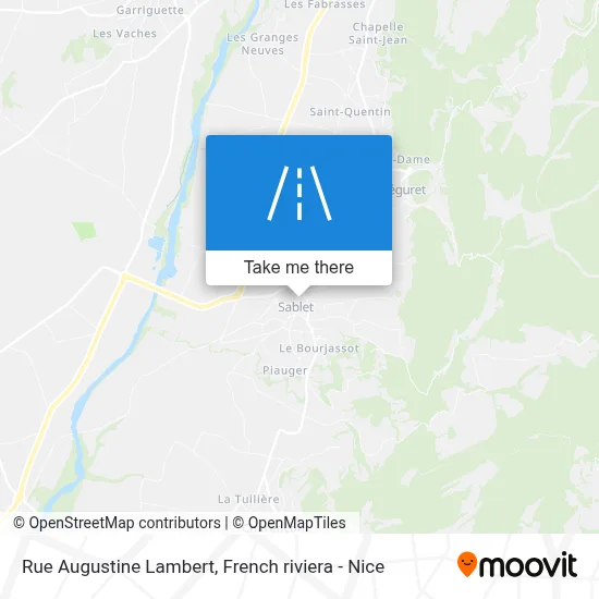 Rue Augustine Lambert map