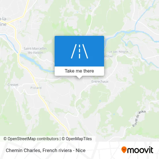 Chemin Charles map