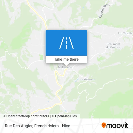 Mapa Rue Des Augier