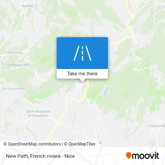 Chemin Neuf map