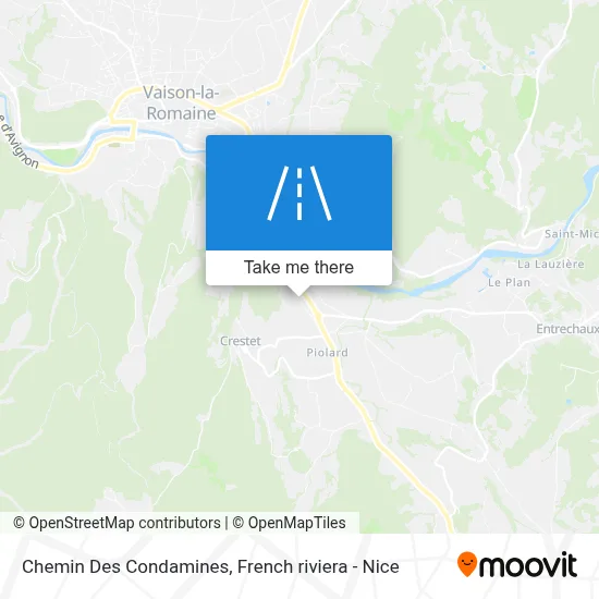 Chemin Des Condamines map