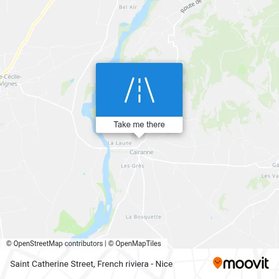 Rue Sainte-Catherine map