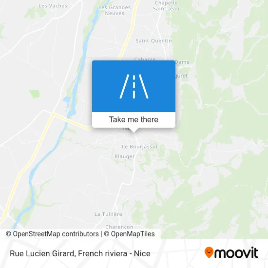 Rue Lucien Girard map