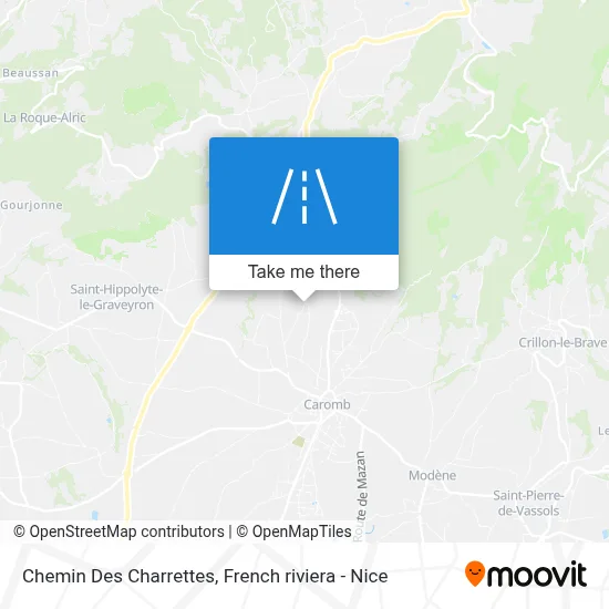 Chemin Des Charrettes map