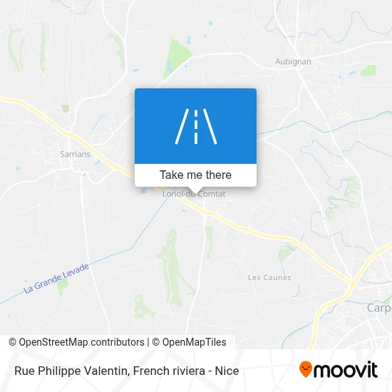 Rue Philippe Valentin map