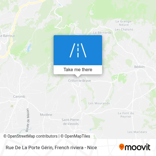Rue De La Porte Gérin map
